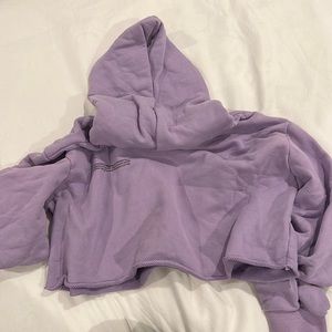 Pangaia crop sweatshirt